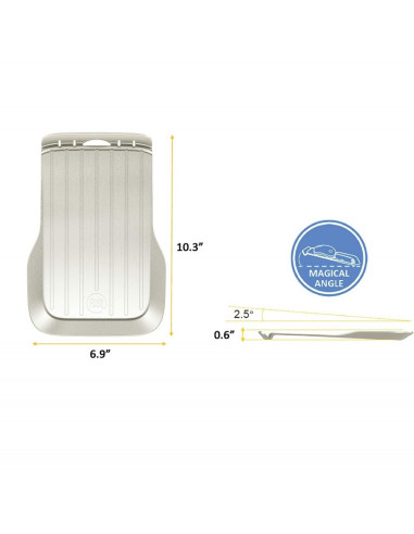 FOSA Fast Defrosting Tray for Frozen Food Defrost Meat/Frozen Food Quickly without Electricity, Microwave and Hot Water DP10002