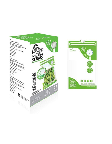 FOSA Reusable Vacuum Food Storage Bags Sous Vide Bag 3 Sizes, S size 6”x10” (20pcs/pack) VB10203