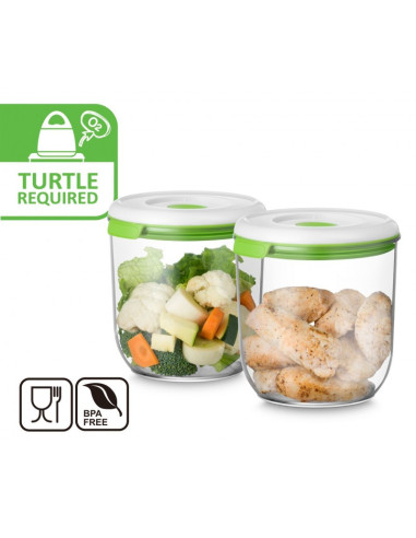 FOSA Food Storage set of 2 Medium Size Canisters MC21350