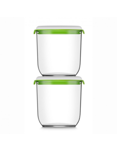 FOSA Food Storage set of 2 Medium Size Canisters MC21350