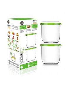 FOSA Food Storage set of 2 Medium Size Canisters MC21350