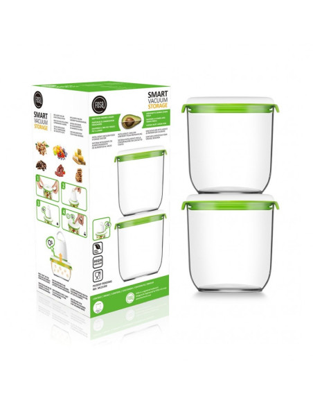 FOSA Food Storage set of 2 Medium Size Canisters MC21350