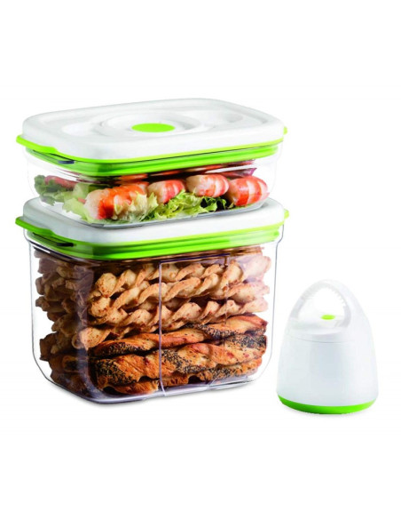 FOSA Vacuum Food Storage Starter Set – Rectangular container BC30020