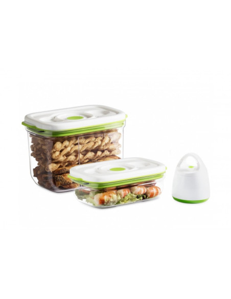 FOSA Vacuum Food Storage Starter Set – Rectangular container BC30020
