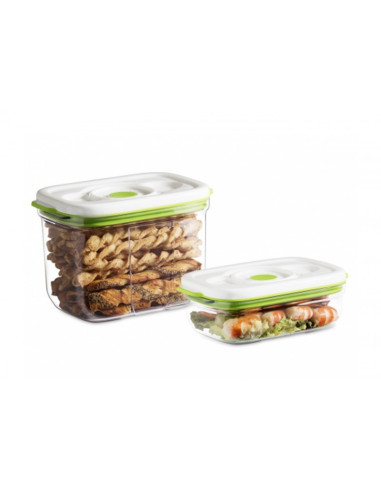 FOSA Vacuum Food Canister 1×77.7oz and 1×33.8oz BC23300